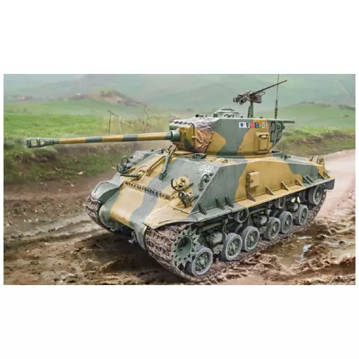 Military vehicle - M4A3E8 Sherman Korean War - ITALERI 6586 - 1/35