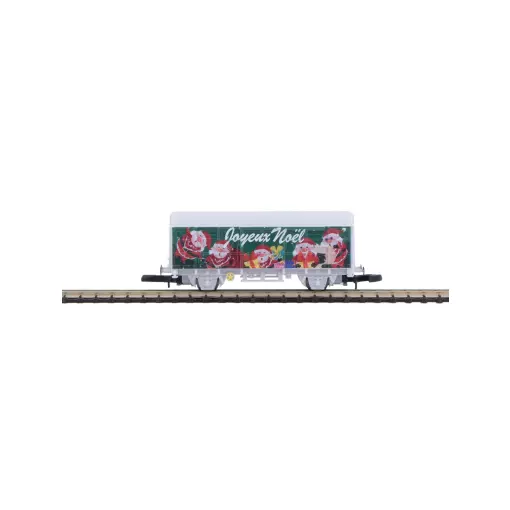 Wagon couvert collector spécial Noël - Azar Models W02-N24 - Z 1/220
