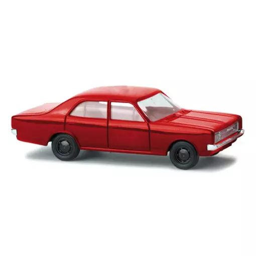 Voiture Muscle Car Opel Rekord C livrée rouge Busch 8420 - N 1/160