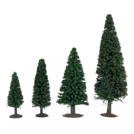 Lot de 100 Sapins - Faller 181543 - Toutes Echelles 