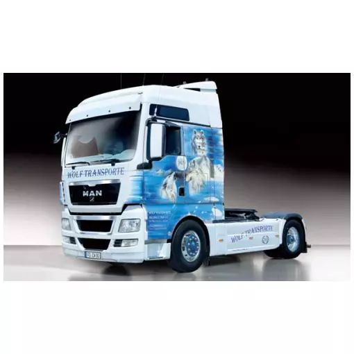 Camion MAN TGX XXL "Wolf Transporte" - ITALERI 3921 - 1/24