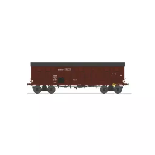 Carrozza tp a 4 porte - Ree Models WB908 - HO 1/87 - EST - Ep II - 2R