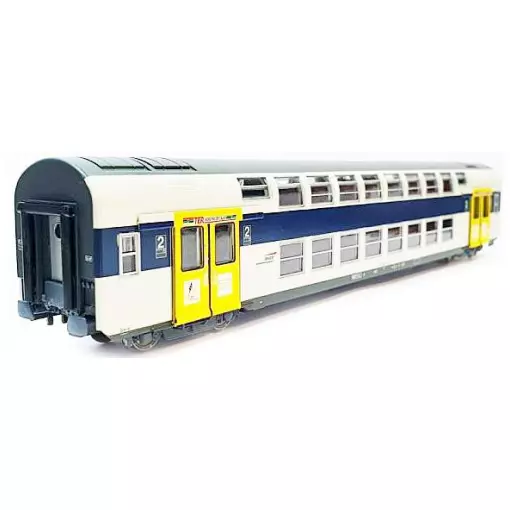 Voiture VB2N seconde classe livrée NORD PAS DE CALAIS avec logo casquette