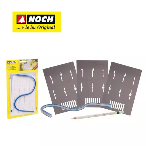 Road marking starter kit NOCH 60740 - HO, TT & N