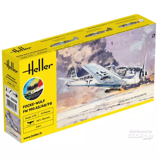 Kit De Démarrage FW 190 A5/A8/F8 - Heller 56235 - 1/72