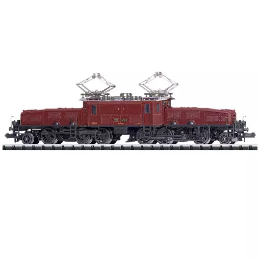 Crocodile" electric locomotive Ce 6/8 III MiniTrix 16682 - N 1/160 - SBB - EP II
