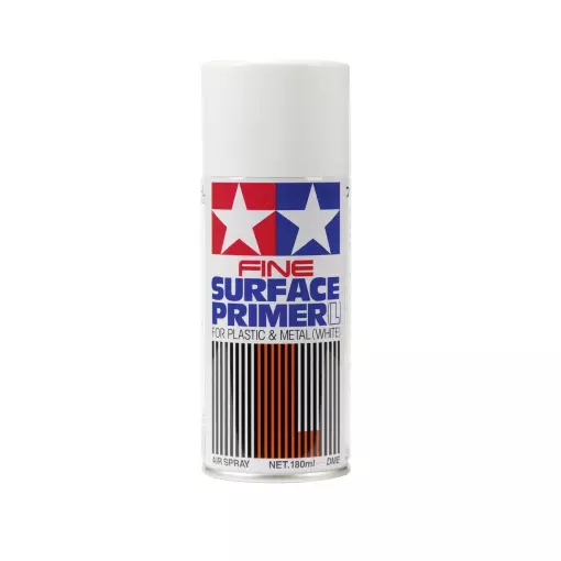 Apprêt pour Surface Fine Blanc - Tamiya 87044 - 180 mL