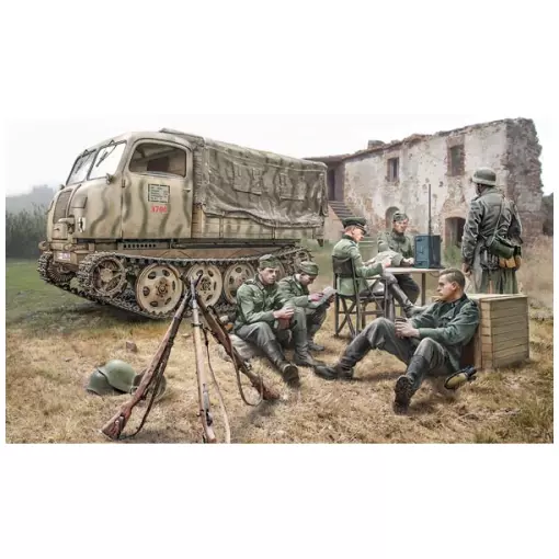 Military - Steyr RSO/01 and German Soldiers - ITALERI 6549 - 1/35