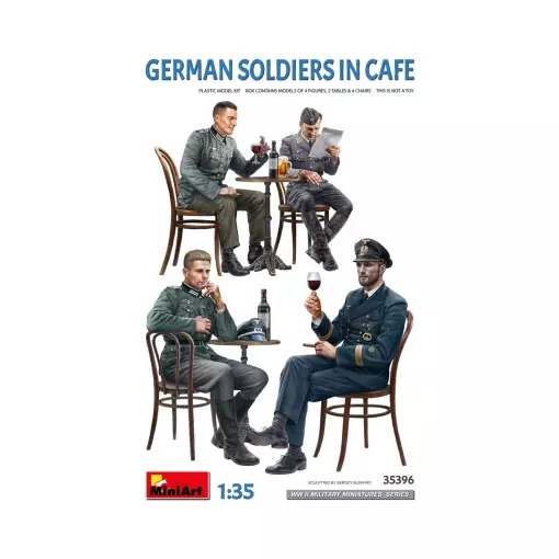 Soldats Allemands Au Café - Carson 550035396 - 1/35