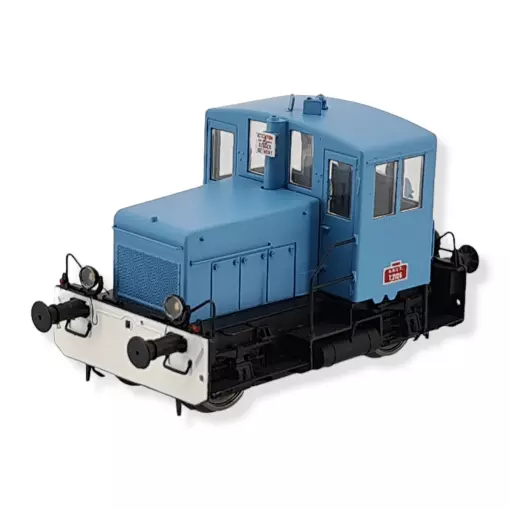 Y-2126 blauw "Industrial" DCC Sound REE MODELS MB149S locomotief - SNCF