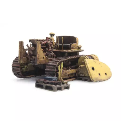 Bulldozer D7 rouillé RIP - ARTITEC 487.601.01 - HO : 1/87 