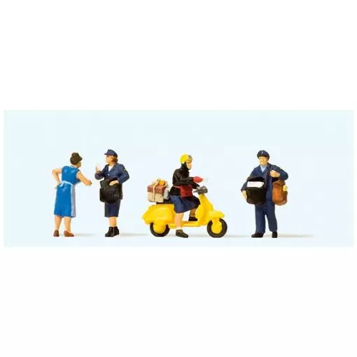 Set of postmen