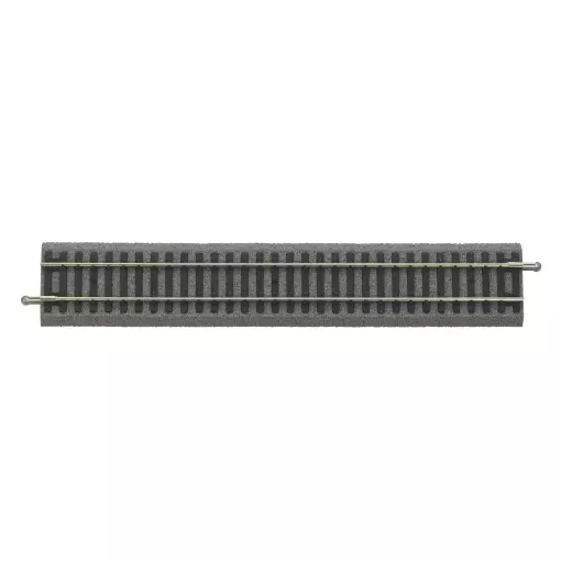 Rail droit A-Track Ballasté G239 PU6 - 239mm PIKO 55400 - HO 1/87 - Code 100