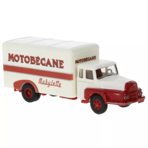 Camion UNIC Izoard tôlé SAI 2959 - HO : 1/87 - "Motobécane mobylette"