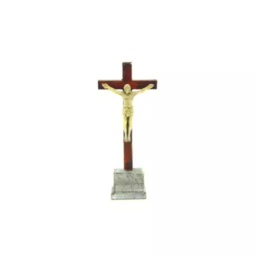 Golgota met Christus - Houten model 111013 - HO 1/87