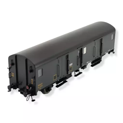 FOURGON bagages Dqd2m Vert 306 - feux fin de convoi - MODELS WORLD 30310 - SNCF - HO