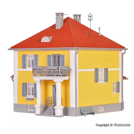 Wohngebäude/Wohnhaus KIBRI 38178 - HO 1/87 120x145x125mm