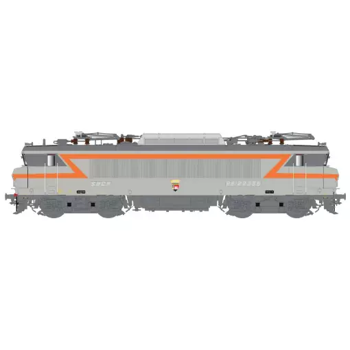 Locomotive électrique BB 22356, livrée gris béton/orange, blason Lorient, Rennes - LS Models 11105S - HO 1/87 - SNCF - Ep IV - Digital sound - 2R