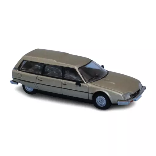 Voiture Citroën CX break, livrée beige métallisée SAI 2494- HO : 1/87 - EP IV -