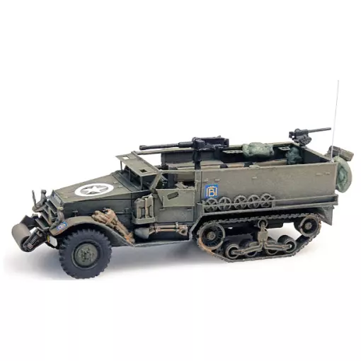 HALF-TRACK M5A1 "KICHI KICHI" 1RMT 3B9C - REE MODELES AB001 - HO : 1/87 - EP. II/III 