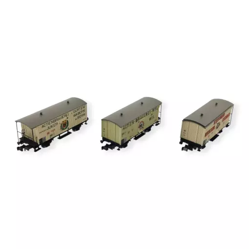 Set of 3 ARNOLD HN6020 -SBB-CFF- N 1/160 - Ep II beer wagons