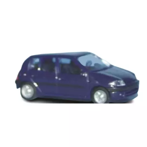 Renault Clio 2 - 5 portes - bleu roy - SAI 2271 - HO 1/87