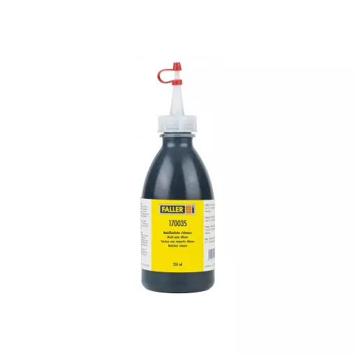 Peinture noire pour maquettes - Faller 170035 - 250ml