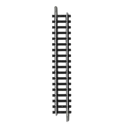 Rail droit Minitrix 76.3 mm - N : 1/160 - code 80 - 14905