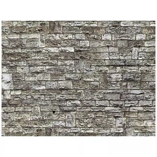 Vollmer 46035 card - HO 1/87 - Ashlar wall