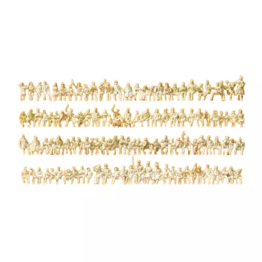 Figuras sentadas, 120 figuras para pintar