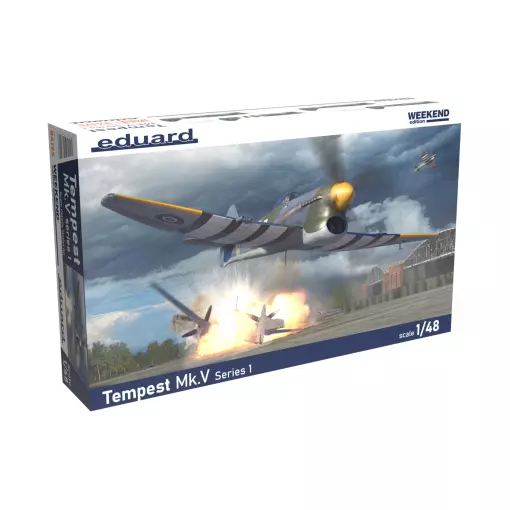 Avion de combat Britannique - Tempête Mk.V - Eduard 84195 - 1/48