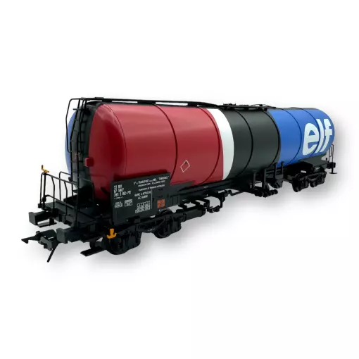 Vagón cisterna Zacns Elf - Lenz 42323-32 - 0 1/43 - SNCF - Ep IV - 2R
