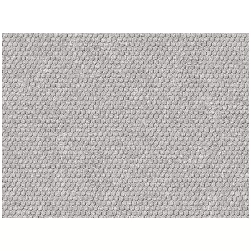 Pierres hexagonales grises - Régions et Compagnies MAT004 - HO 1/87 