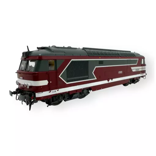 Locomotive diesel BB 67613 Capitole CMR - Ree Modèles MB243SAC - HO 1/87 - SNCF - Ep VI - Digital sound fumigène - 3R