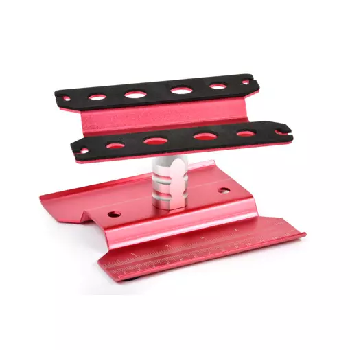 Support Voiture Rotatif - Alu Rouge - T2M T422548