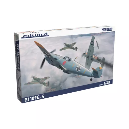 Avion de combat Allemand - BF109E-4 - Eduard 84196 - 1/48