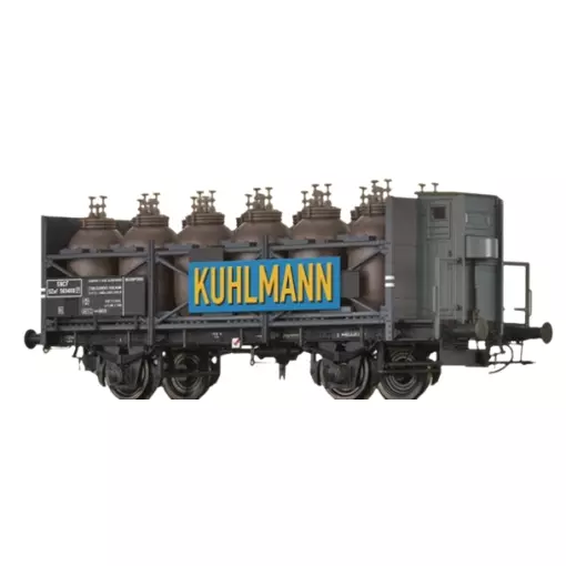 Wagon porte acide SZWF "Kuhlmann" - Brawa 49329 - HO 1/87 - SNCF - EP III