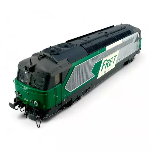 Locomotive Diesel BB67539 FRET "Nevers" - DCC SON - REE MODELES MB168SAC - HO 1/87