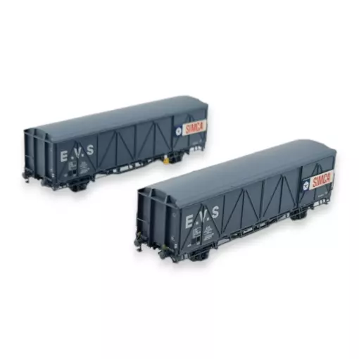 Set wagons de marchandises Trains160 16042 - N 1/160 - SNCF