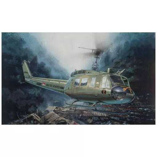 Hélicoptère UH-1D Slick - ITALERI I849 - 1/48