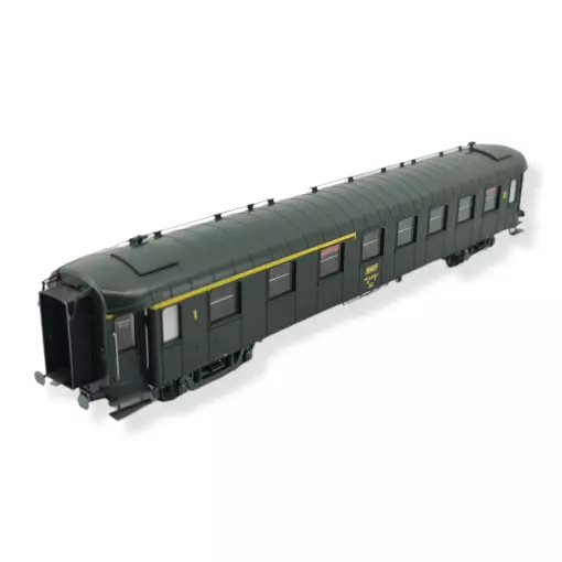 Voiture OCEM RA A3B5 verte - REE MODELES VB387 - SNCF - HO 1/87 - EP IV