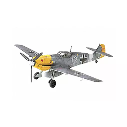 Avion de chasse - Messerchmitt BF109E-4/7 Trop - Tamiya 60755 - Echelle 1/72