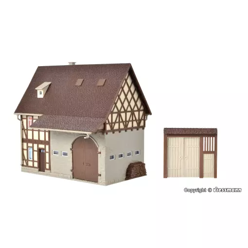 Kit maquettes agricoles Vollmer 43731 - HO 1:87 - 580 x 10 x 55 mm