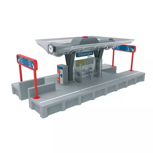 Battery-operated illuminated platform MARKLIN MY WORLD 72213 - HO 1/87 - 250x110x100mm