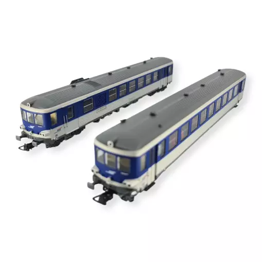 Autorail diesel EAD XBD 4717 & XRABX 8714 - Jouef 2615 - HO 1/87 - SNCF - Analogique