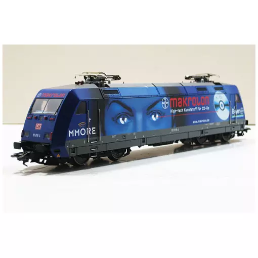 Locomotive électrique série "MAKROLON" livrée bleue