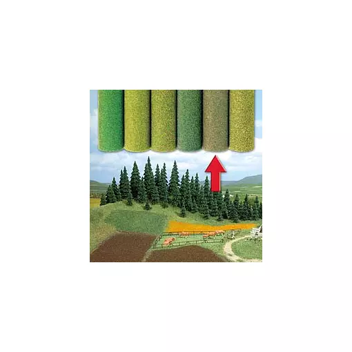 Tapis de décor sol de forêt, brun automnal, 100x80 cm