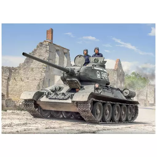 Char T34/85 ZAVOD 112-1944 - Italeri 6758 - 1/35 