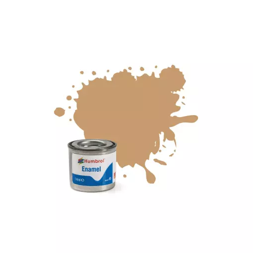 Cellulose Yellow Brown Matt Paint N°94 - Humbrol AA1047 - 14 mL