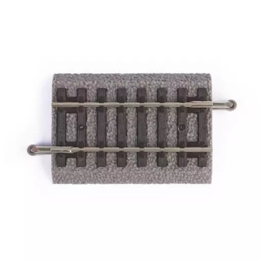  Rail droit A-Track Ballasté G62 PU6 - 62mm PIKO 55405 - HO 1/87